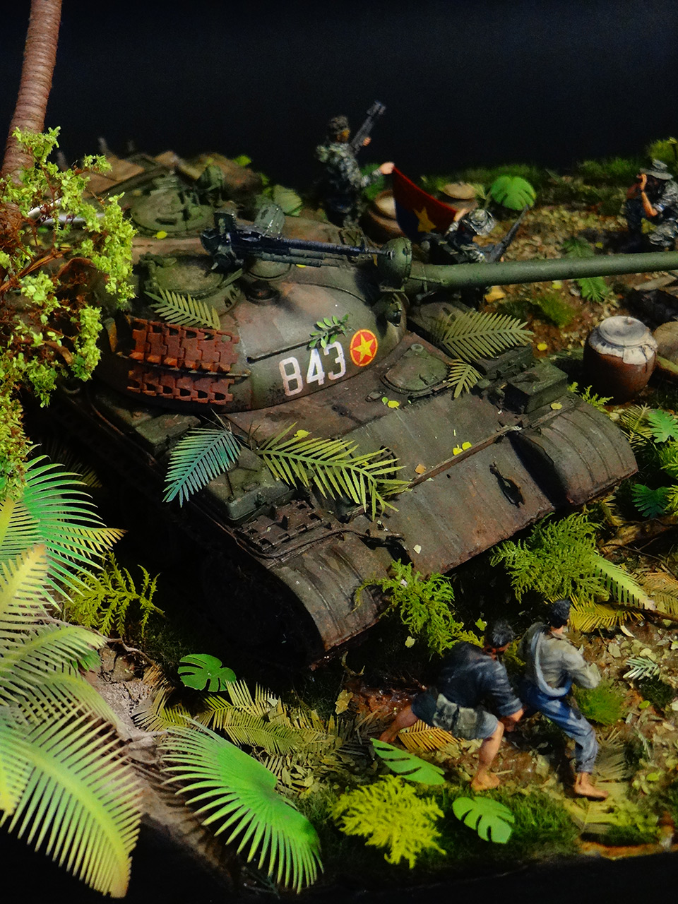 Dioramas and Vignettes: T-54.Vietnam, photo #7