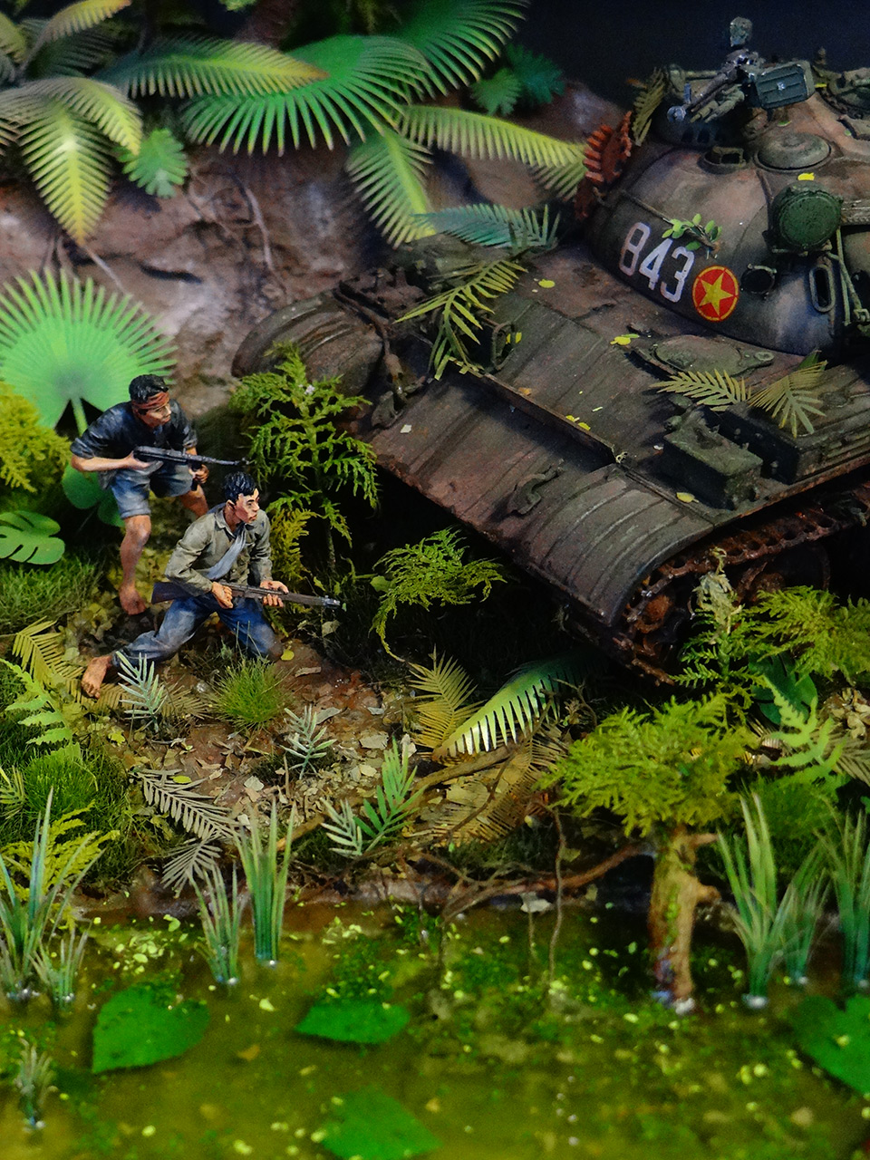 Dioramas and Vignettes: T-54.Vietnam, photo #8