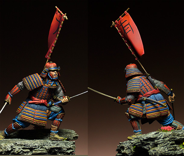 Figures: Samurai, XVI cent.