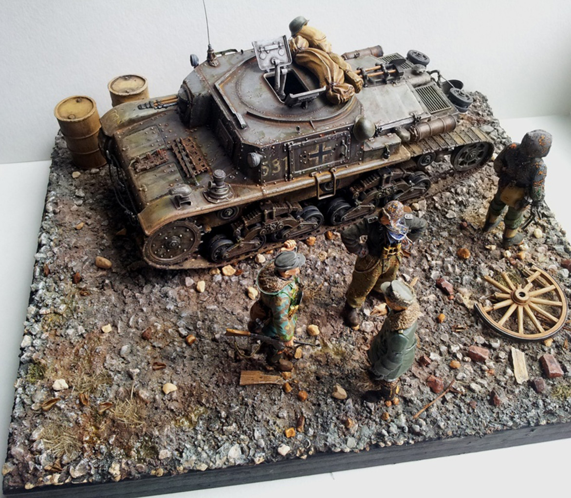 Dioramas and Vignettes: Somewhere in Europe. 1944, photo #2