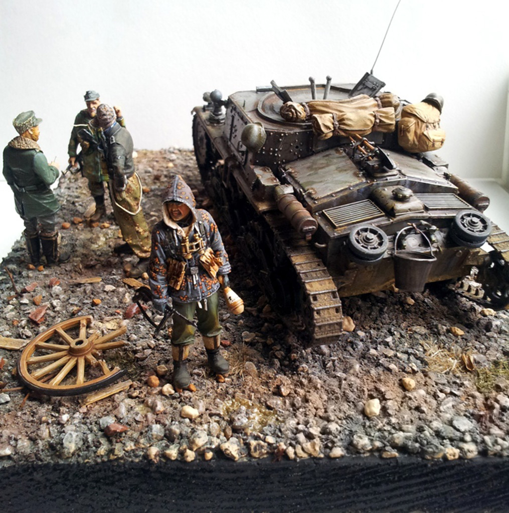 Dioramas and Vignettes: Somewhere in Europe. 1944, photo #5