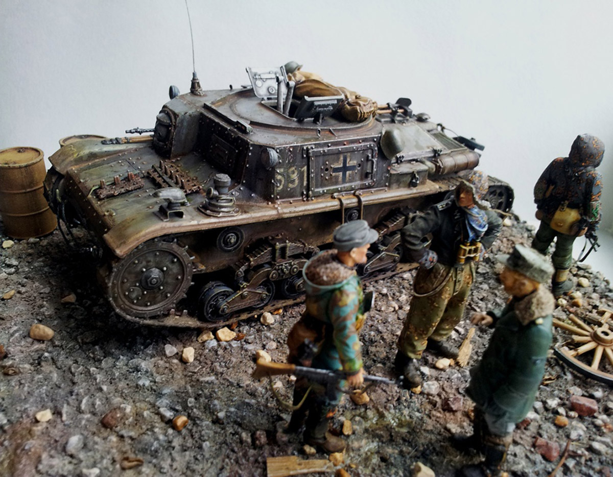 Dioramas and Vignettes: Somewhere in Europe. 1944, photo #7