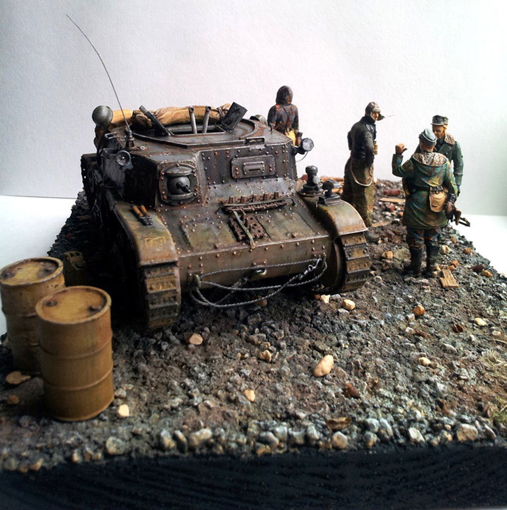 Dioramas and Vignettes: Somewhere in Europe. 1944, photo #8