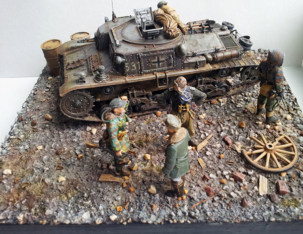 Dioramas and Vignettes: Somewhere in Europe. 1944