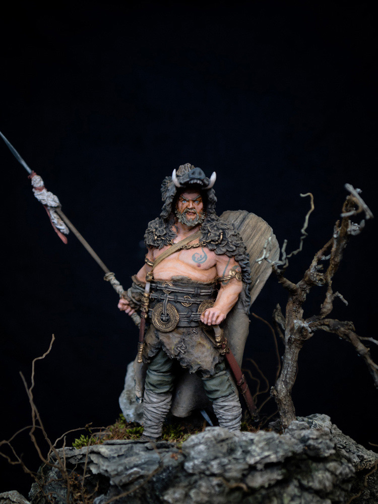 Figures: Noble Germanic warrior. 9 A.D., photo #2
