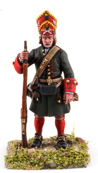 Figures: Grenadiers, infantry regiments of Peter the Great, photo #1