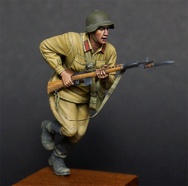 Figures: Red army trooper, 1941