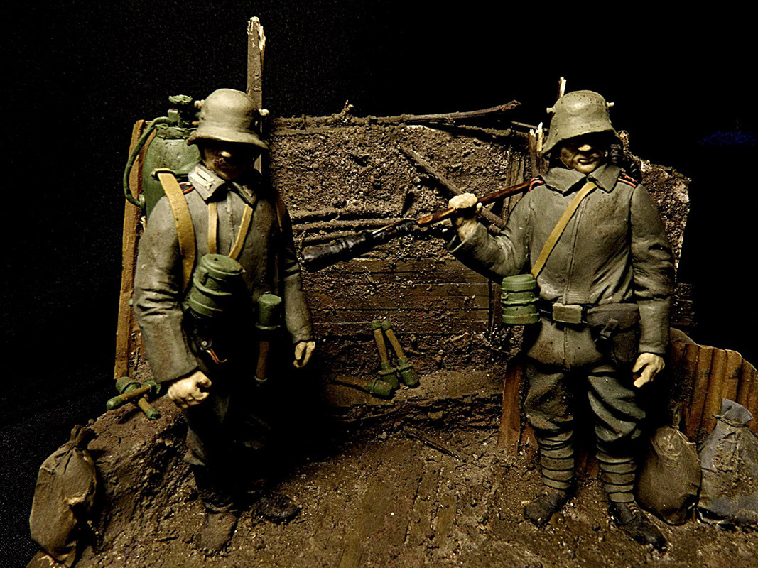Sculpture: Trenches leading to hell, photo #12
