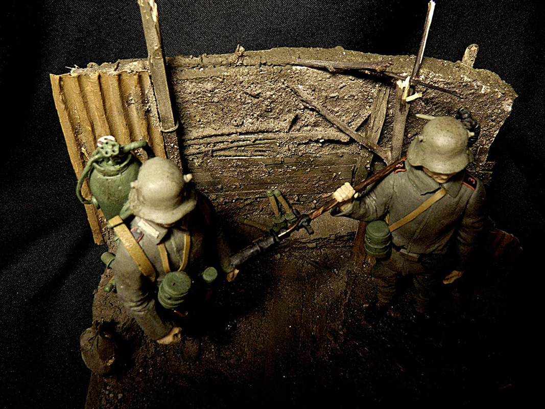 Sculpture: Trenches leading to hell, photo #9