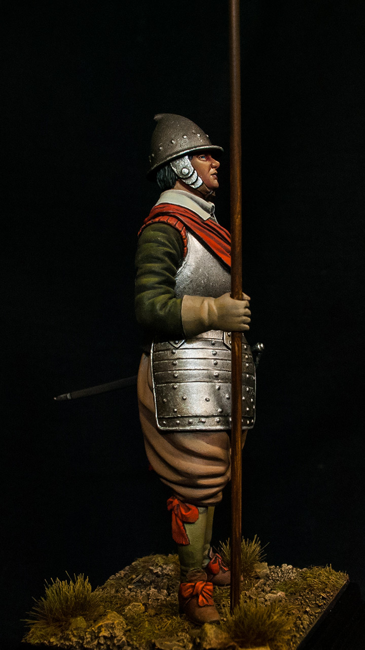 Figures: European pikeman, XVII cent., photo #10