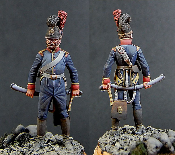 Figures: Private, 6th cavalry regt., Portugal, 1806