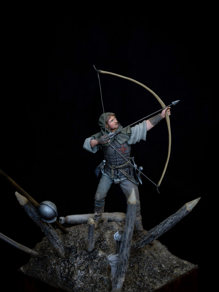 Figures: English archer. Battle of Agincourt, 1415, photo #2
