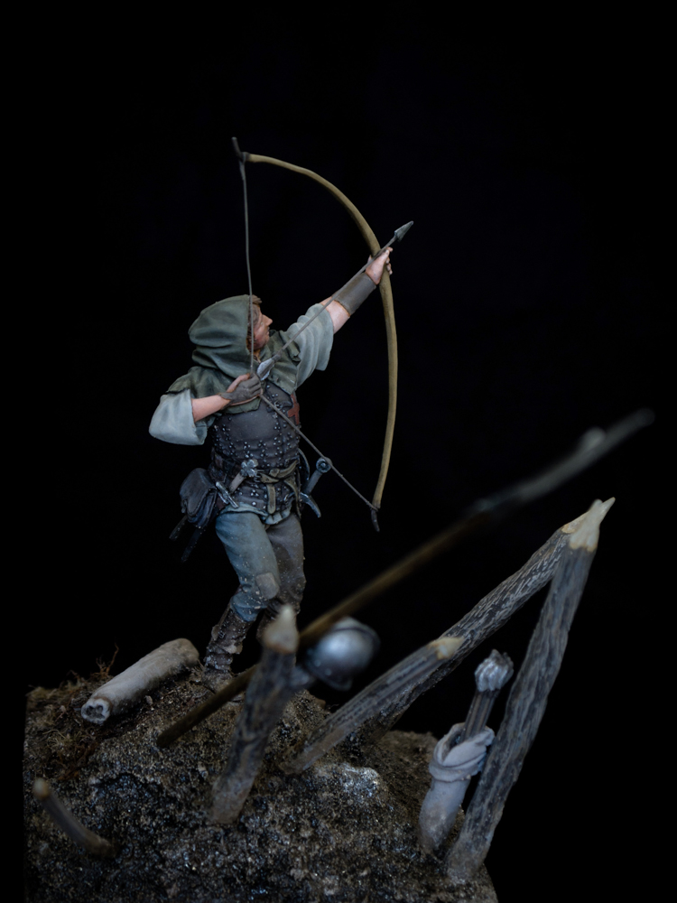 Фигурки: Английский лучник. Битва при Азенкуре, 1415 г., фото #3