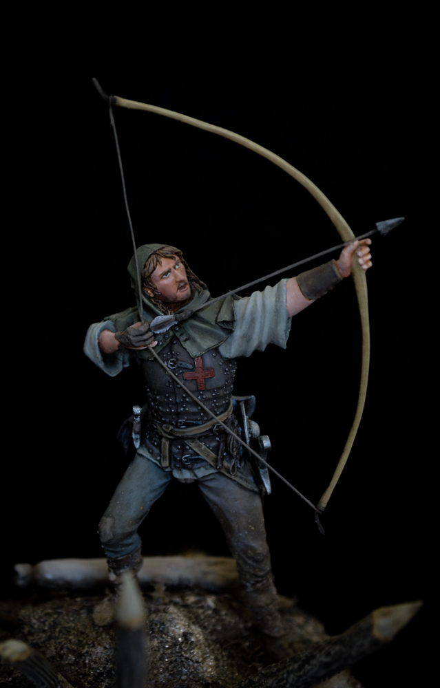 Figures: English archer. Battle of Agincourt, 1415, photo #4