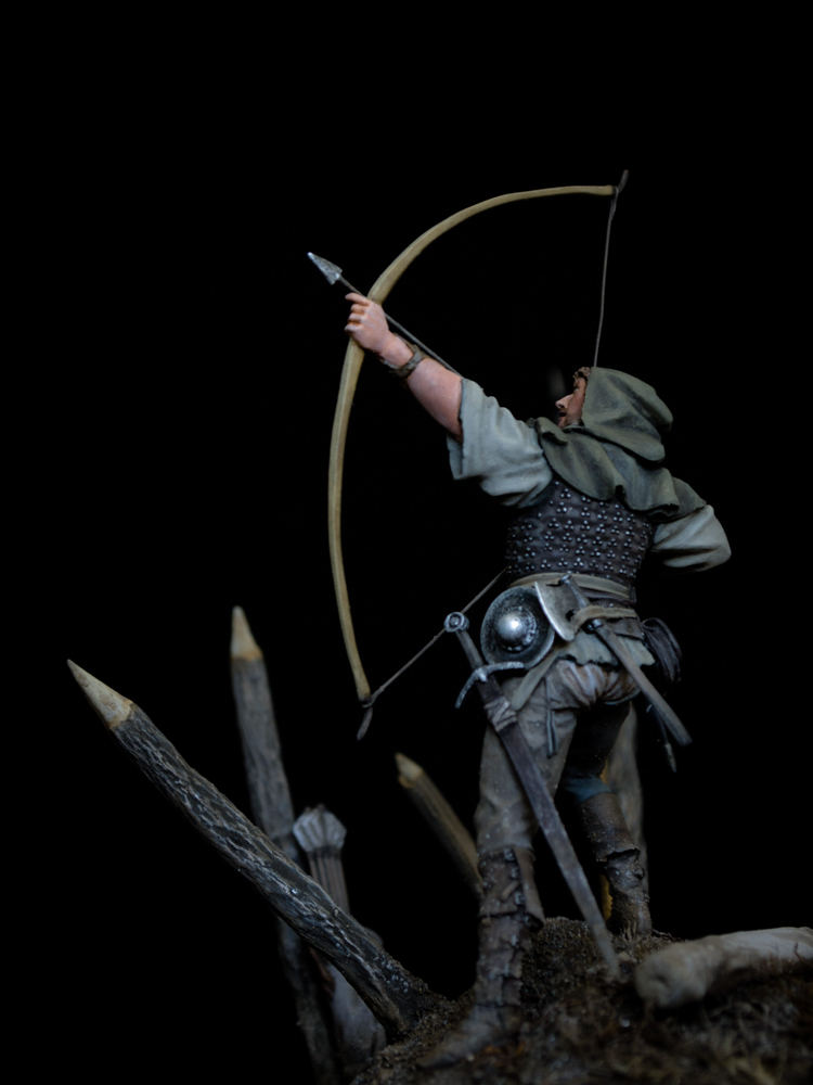 Фигурки: Английский лучник. Битва при Азенкуре, 1415 г., фото #6