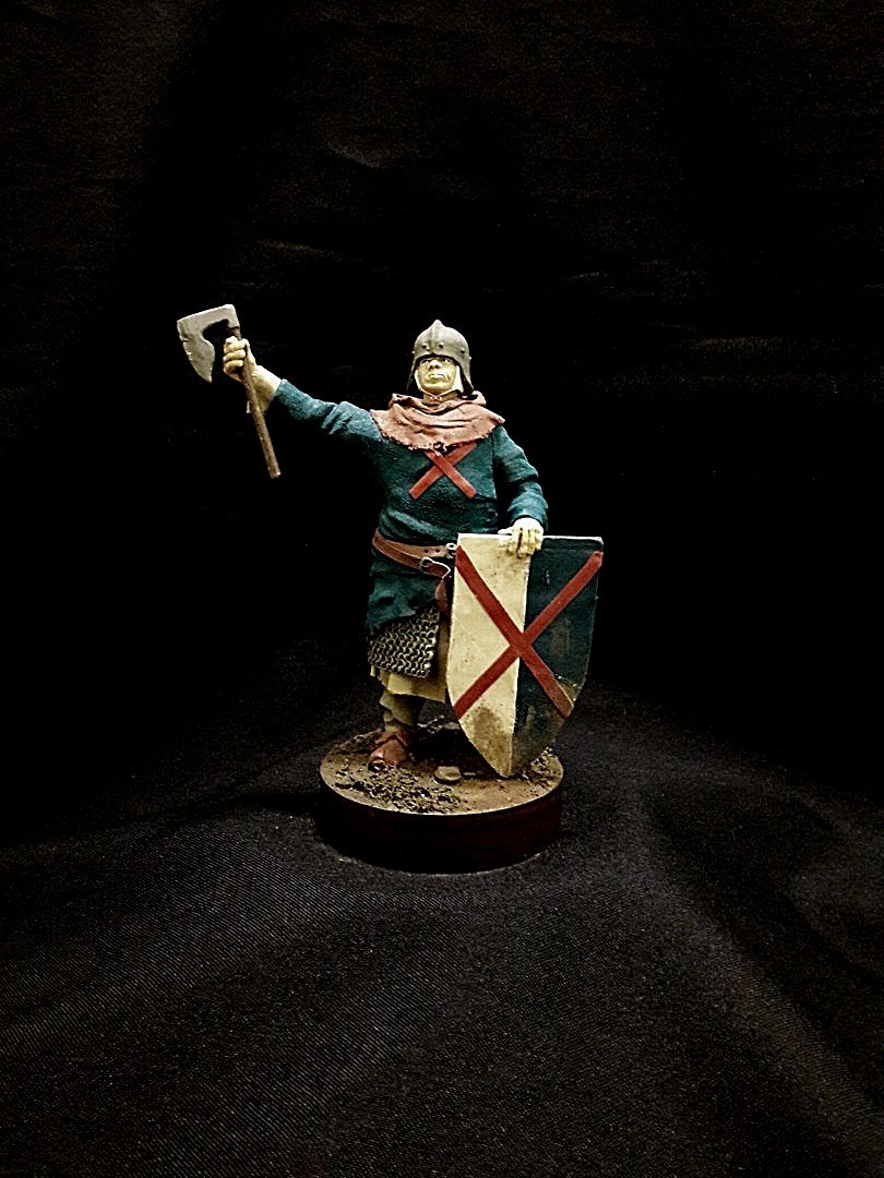 Скульптура: Бургундский солдат. Столетняя война , фото #1