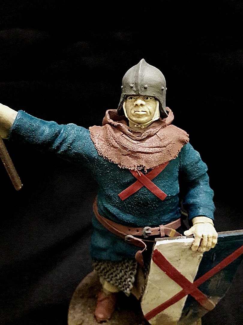 Скульптура: Бургундский солдат. Столетняя война , фото #5