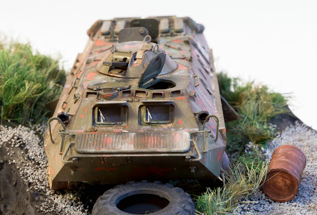 Dioramas and Vignettes: BTR-70. Abandoned and forgotten, photo #10