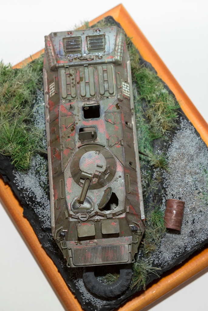 Dioramas and Vignettes: BTR-70. Abandoned and forgotten, photo #12