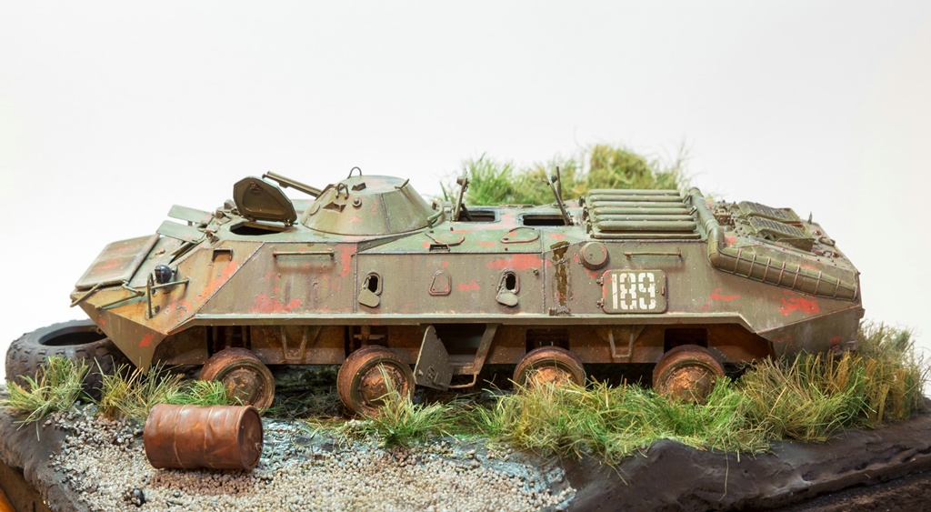 Dioramas and Vignettes: BTR-70. Abandoned and forgotten, photo #13