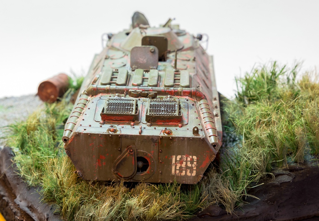 Dioramas and Vignettes: BTR-70. Abandoned and forgotten, photo #15