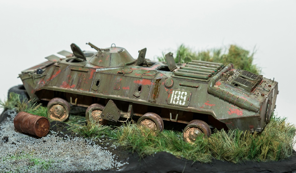 Dioramas and Vignettes: BTR-70. Abandoned and forgotten, photo #2