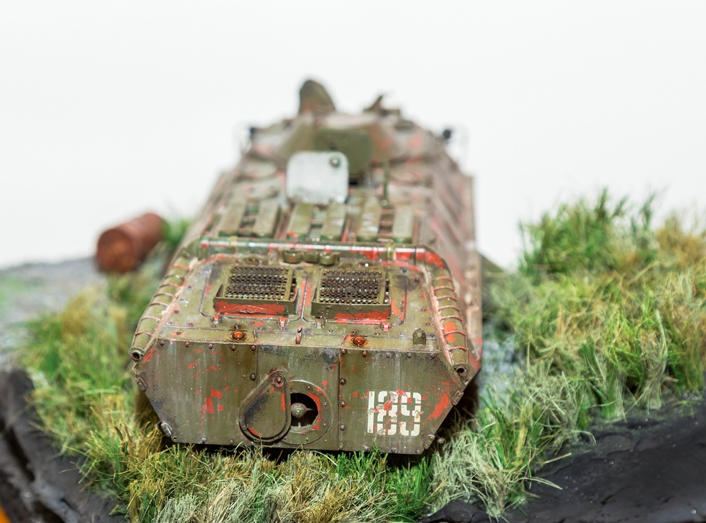 Dioramas and Vignettes: BTR-70. Abandoned and forgotten, photo #3