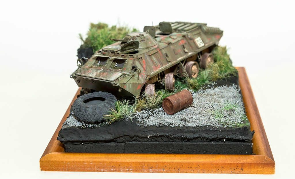 Dioramas and Vignettes: BTR-70. Abandoned and forgotten, photo #4