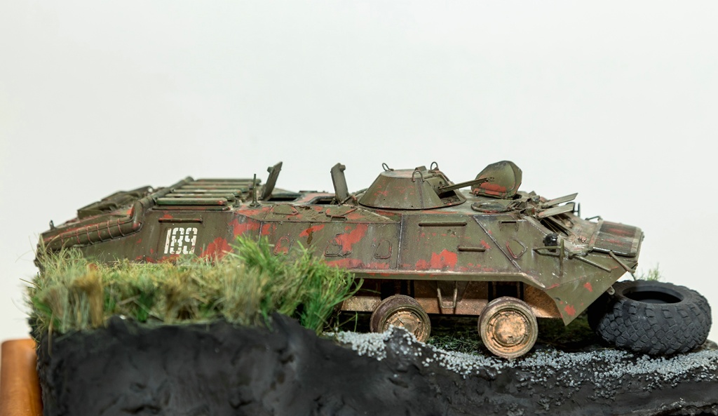 Dioramas and Vignettes: BTR-70. Abandoned and forgotten, photo #5