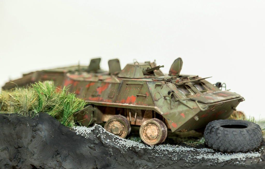 Dioramas and Vignettes: BTR-70. Abandoned and forgotten, photo #6