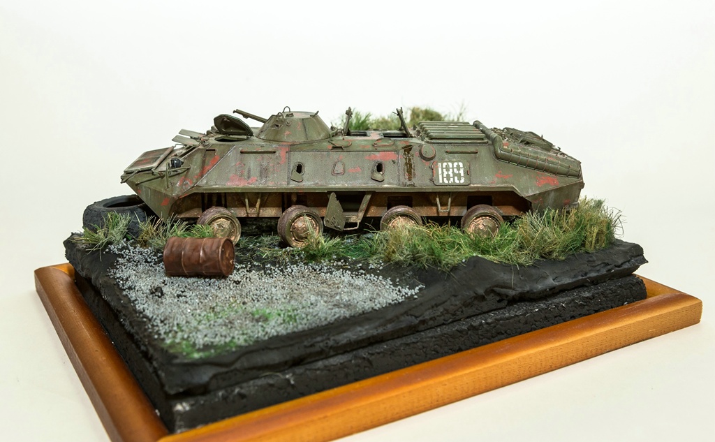 Dioramas and Vignettes: BTR-70. Abandoned and forgotten, photo #7