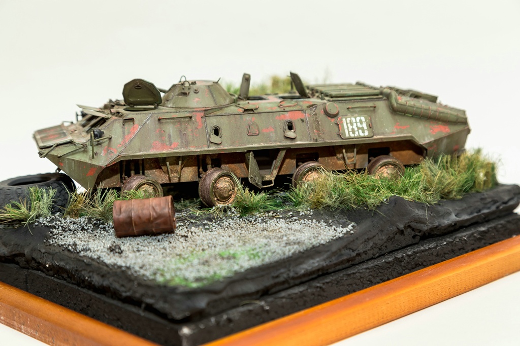 Dioramas and Vignettes: BTR-70. Abandoned and forgotten, photo #9