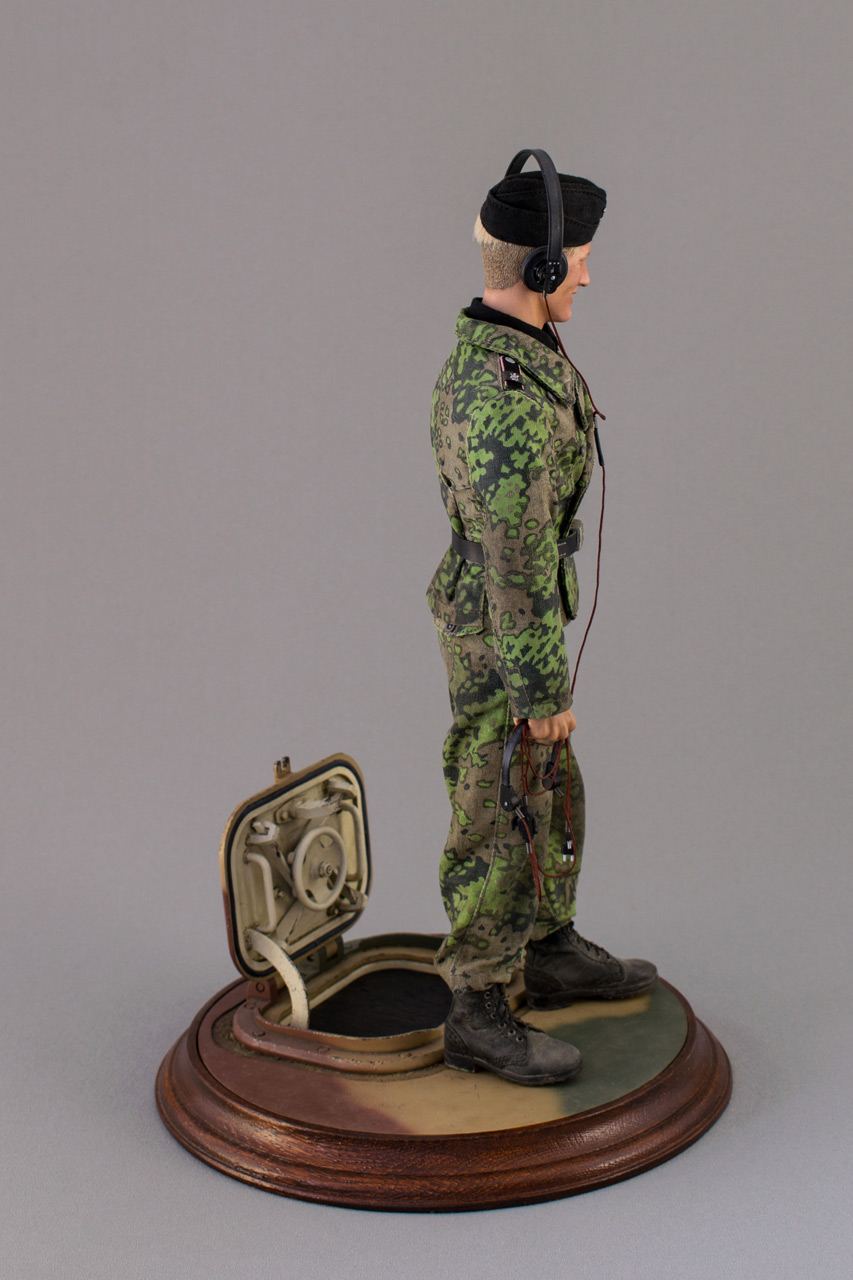 Фигурки: Танкист Tiger I. LSSAH, Бельгия, июнь 1944 г., фото #4