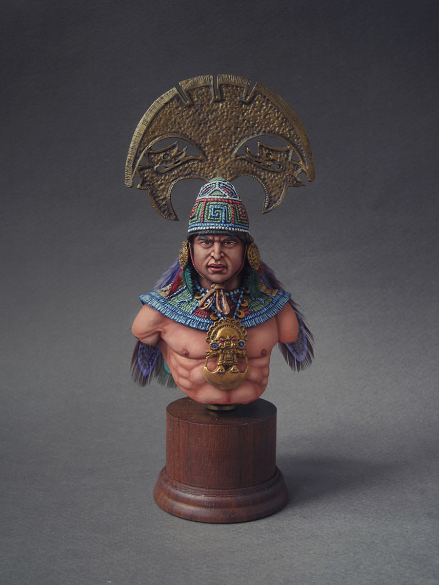 Figures: Mochica warrior, photo #1