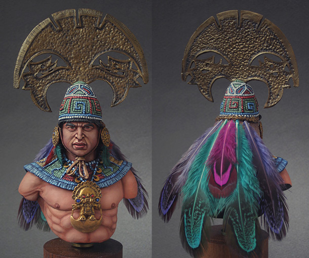Figures: Mochica warrior