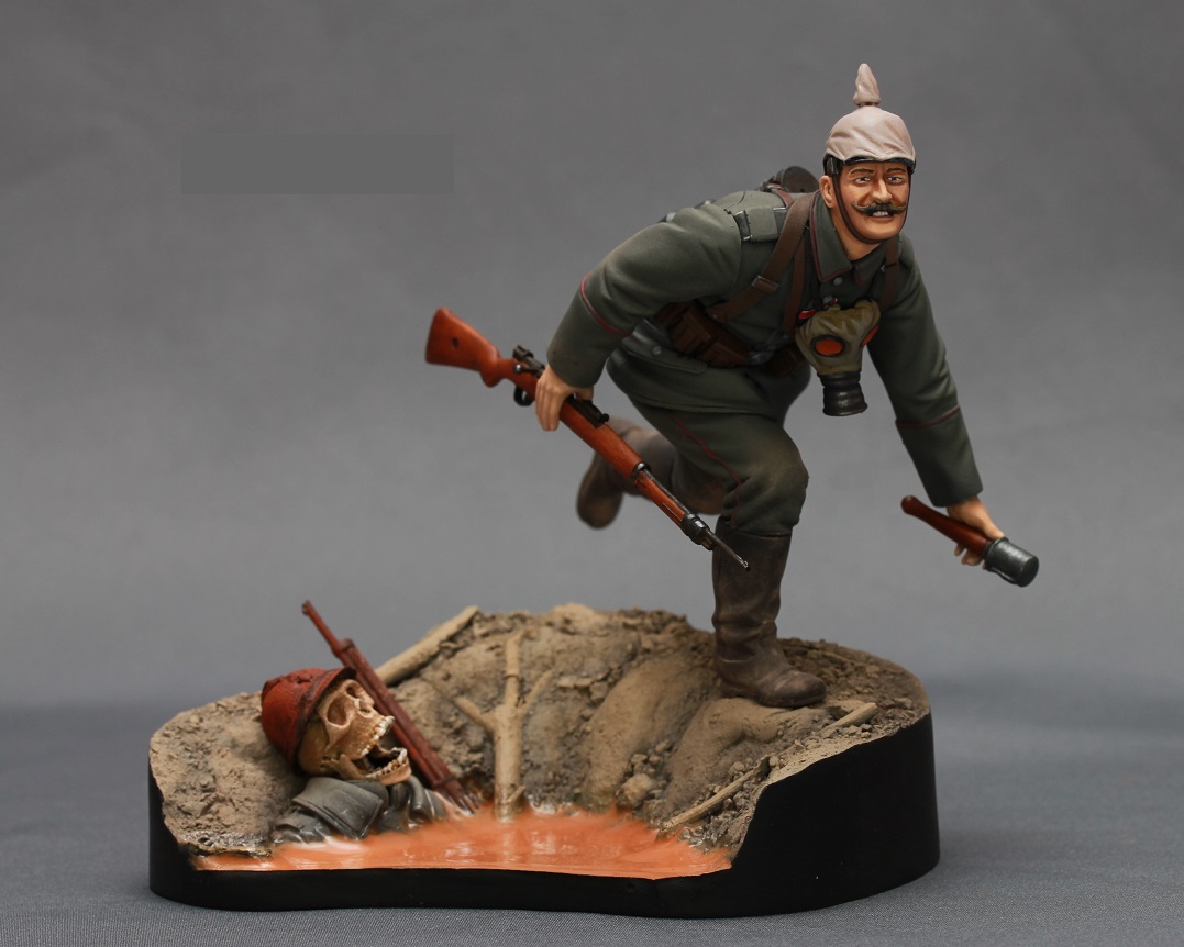 Фигурки: Немецкий пехотинец. Первая Мировая Война, фото #1