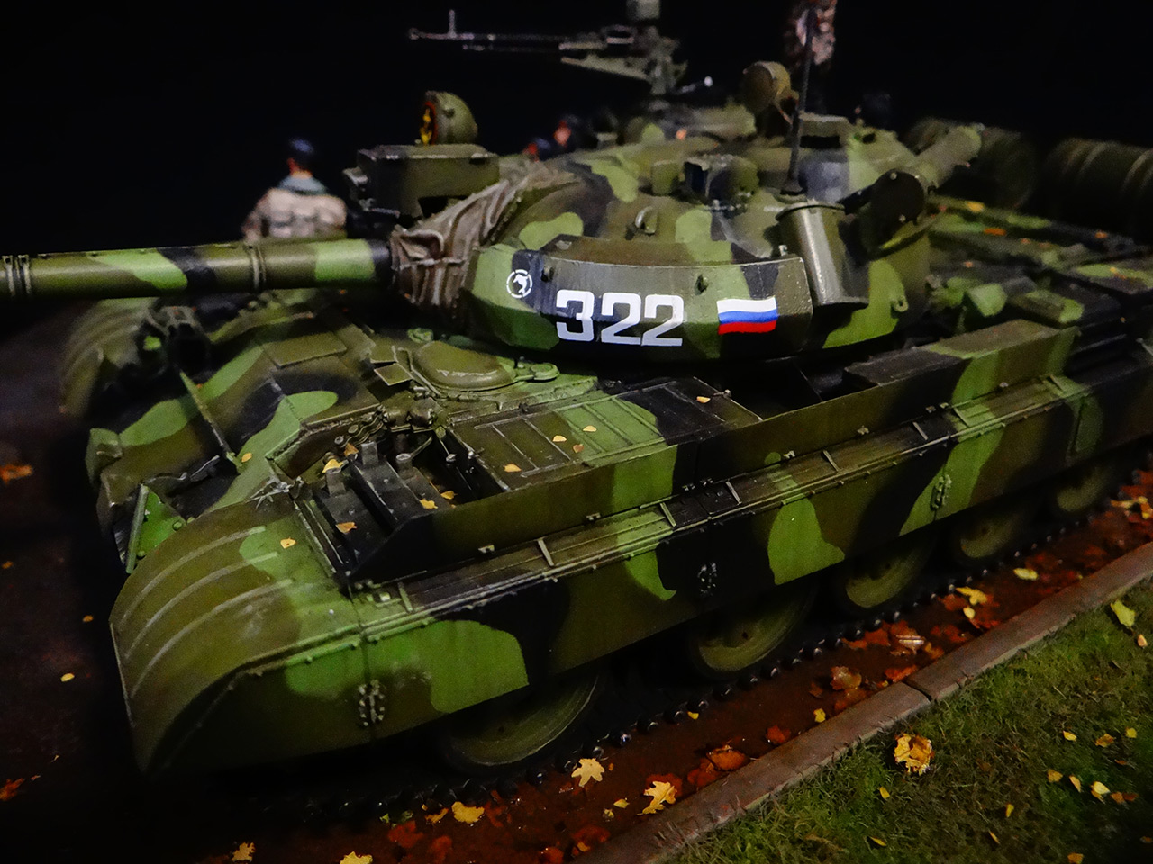 Dioramas and Vignettes: T-55AM, Russian Marines, photo #10