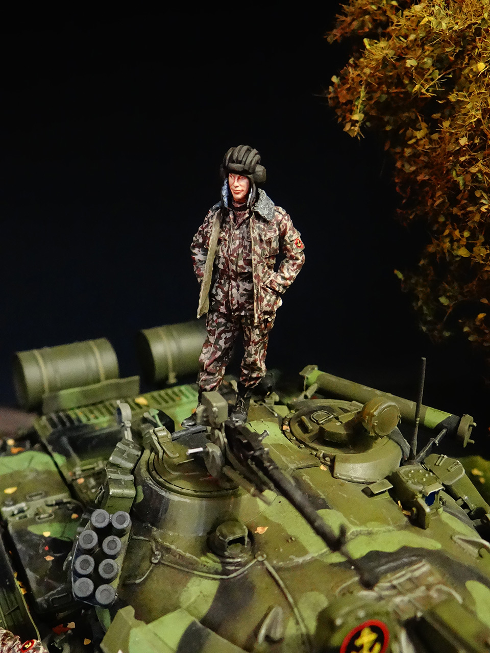 Dioramas and Vignettes: T-55AM, Russian Marines, photo #11
