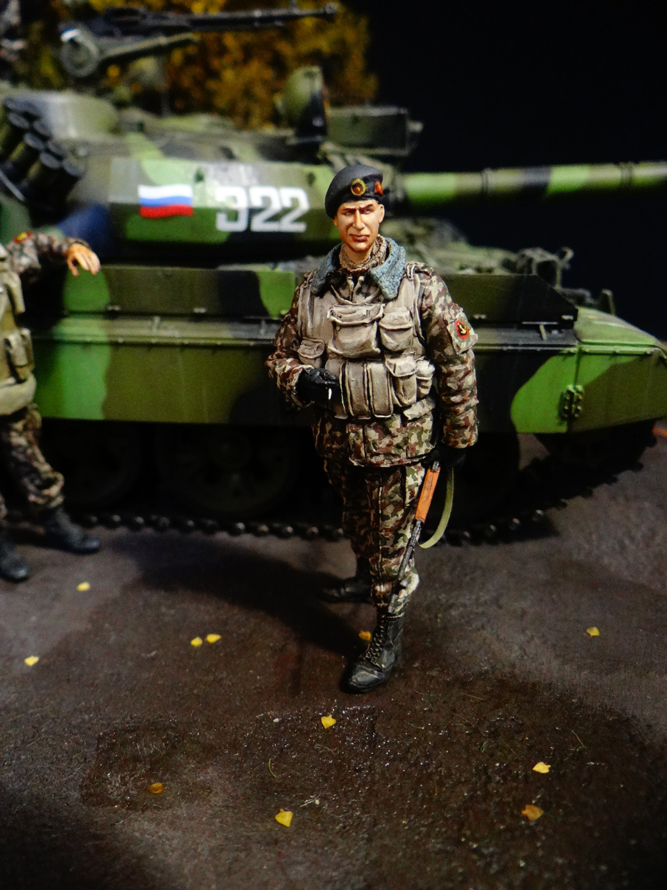 Dioramas and Vignettes: T-55AM, Russian Marines, photo #13