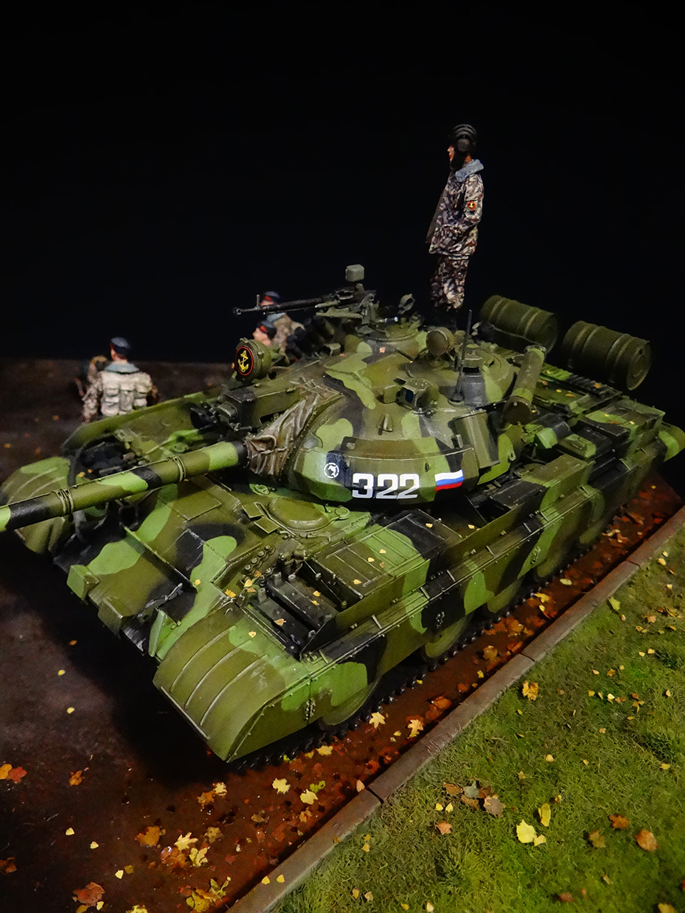 Dioramas and Vignettes: T-55AM, Russian Marines, photo #9
