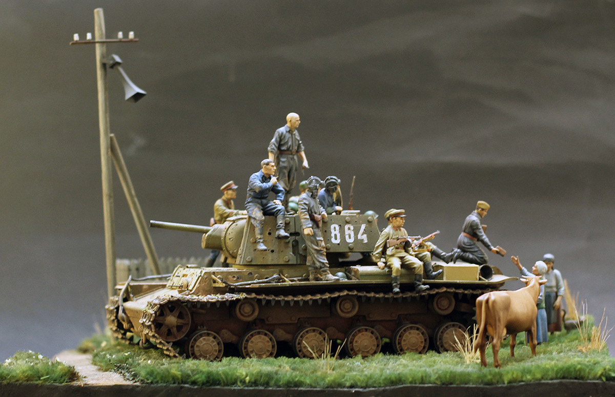 Dioramas and Vignettes: Zinoviy Kolobanov. Part 2. We'll be waiting for you, photo #1