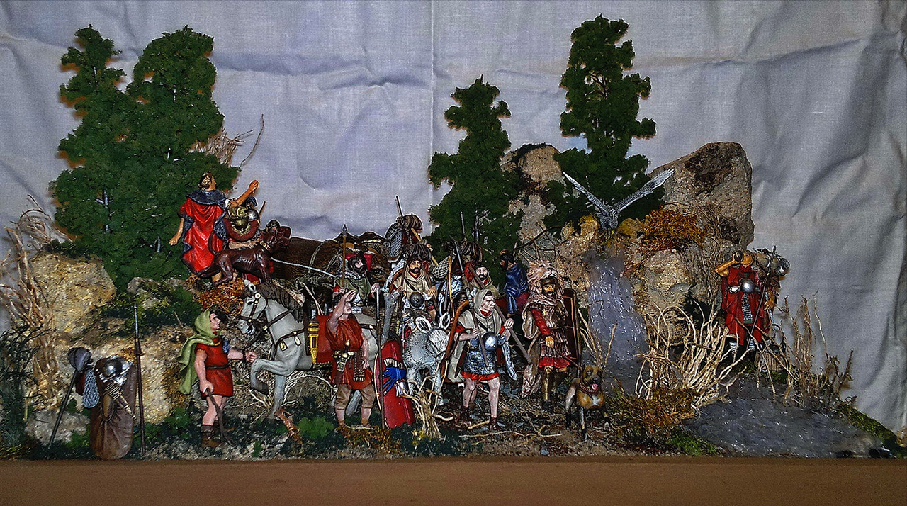 Dioramas and Vignettes: Caesar's legions on march, photo #1