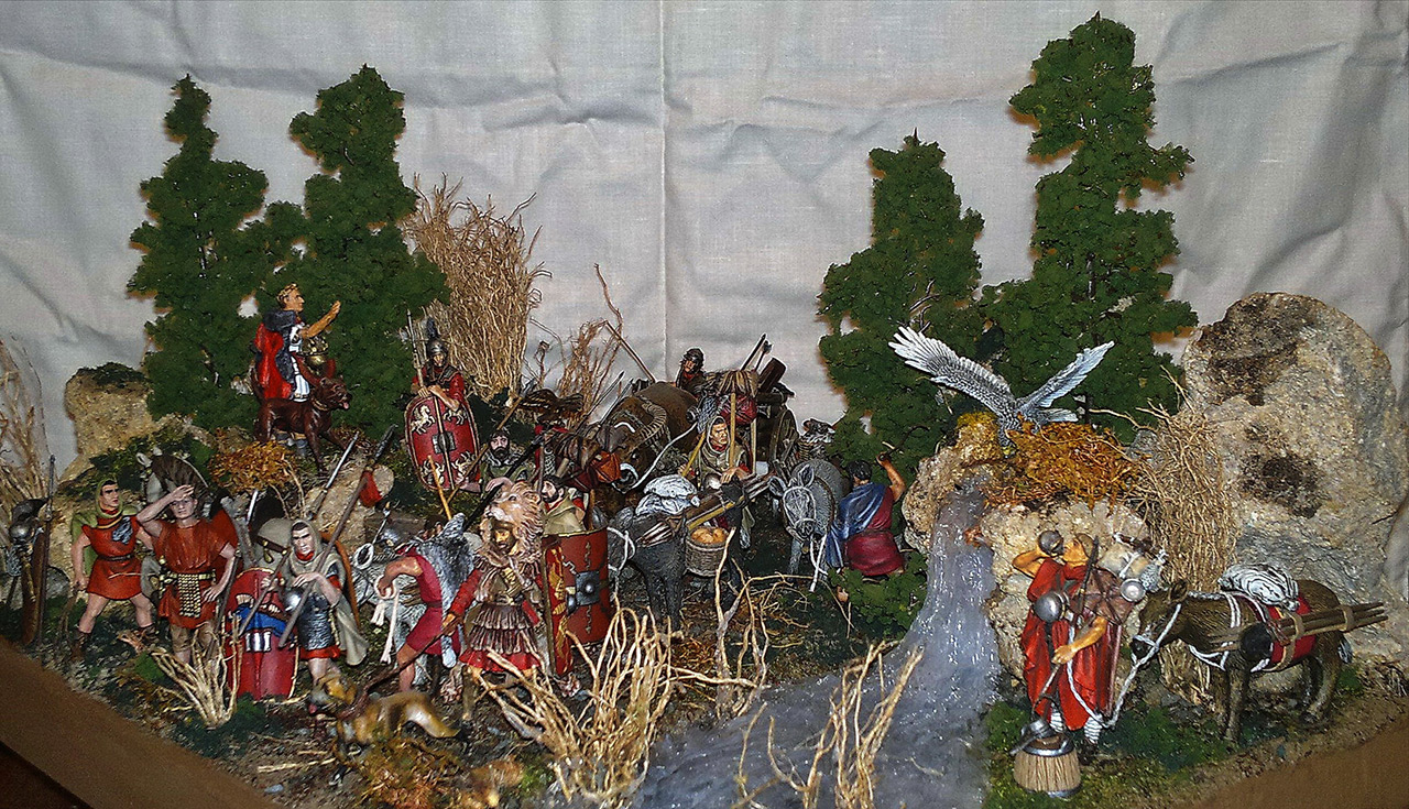 Dioramas and Vignettes: Caesar's legions on march, photo #2