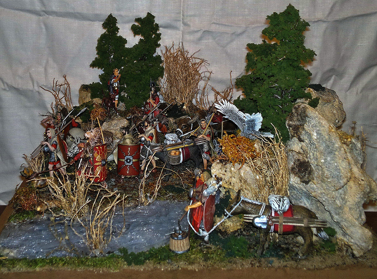 Dioramas and Vignettes: Caesar's legions on march, photo #3