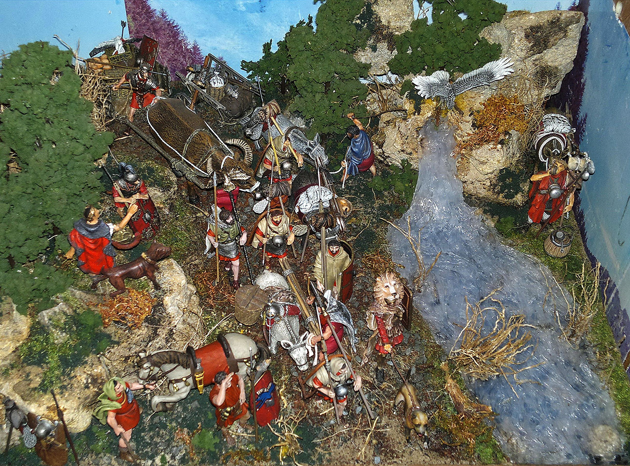 Dioramas and Vignettes: Caesar's legions on march, photo #8