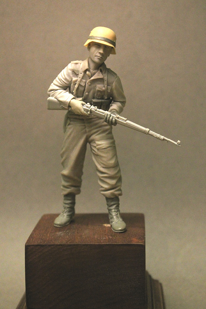 Sculpture: Wehrmacht soldier, photo #1