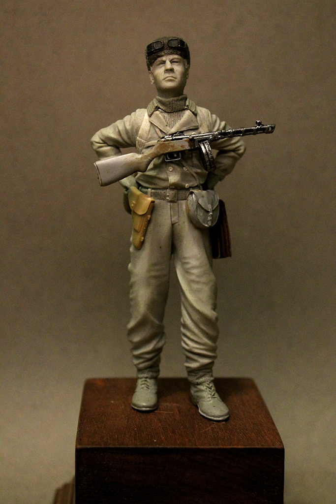 Sculpture: Red Army mountain trooper, photo #1