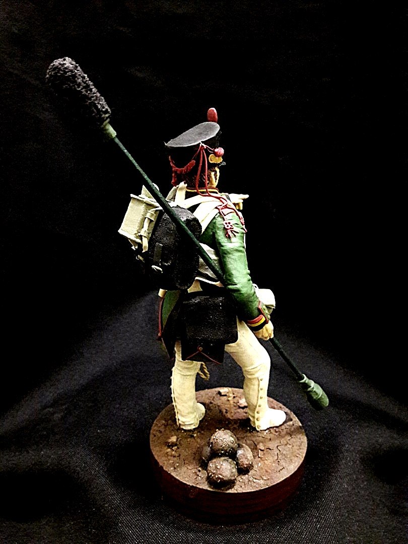 Скульптура: Бомбардир пешей артиллерии. Россия 1812 г., фото #6