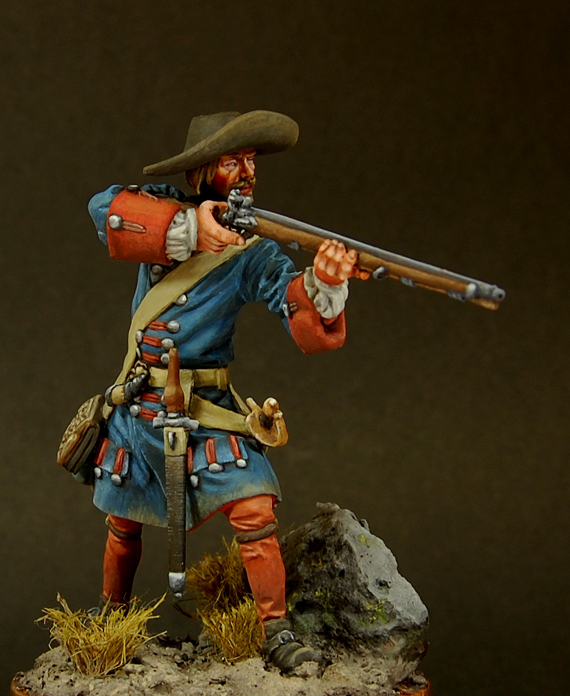 Figures: Semyonovsky regt., Russia, 1700, photo #2