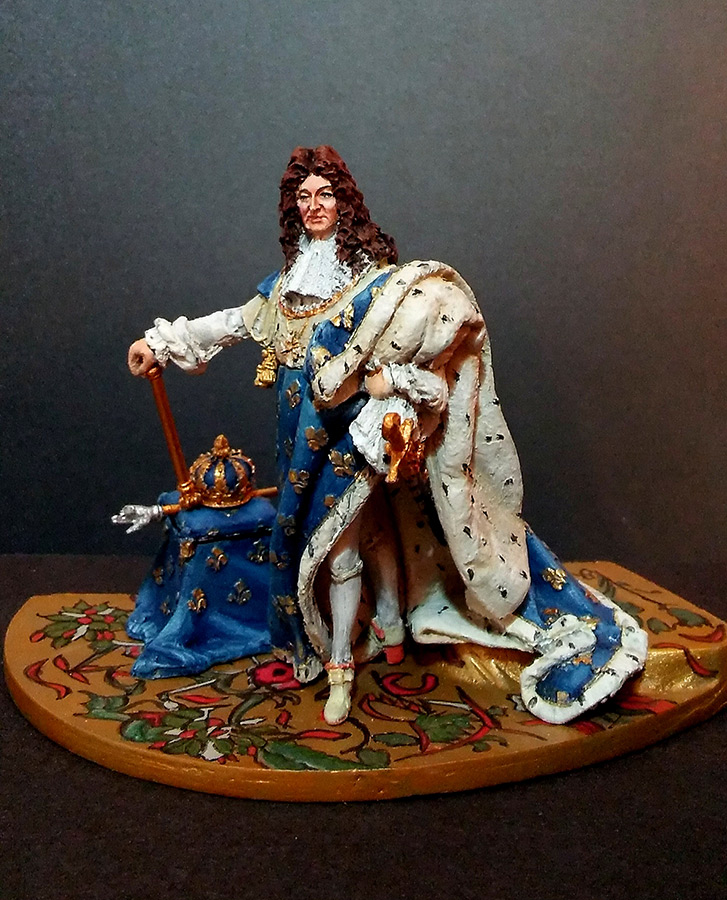 Фигурки: Луи XIV. Король-Солнце. Фигура 54мм., фото #1